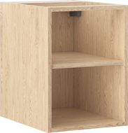 Mexen Box-A szafka otwarta z półką 35 cm, dąb - 91AX2-0350-470-0-81