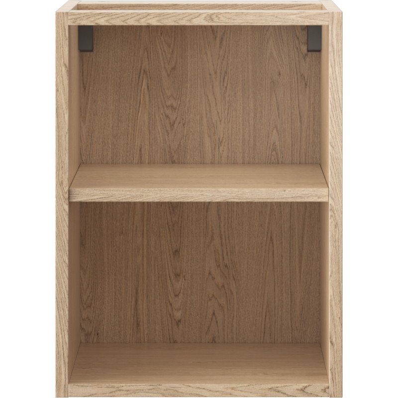 Mexen Box-A szafka otwarta z półką 35 cm, dąb - 91AX2-0350-470-0-81