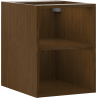 Mexen Box-A szafka otwarta z półką 35 cm, orzech - 91AX2-0350-470-0-86