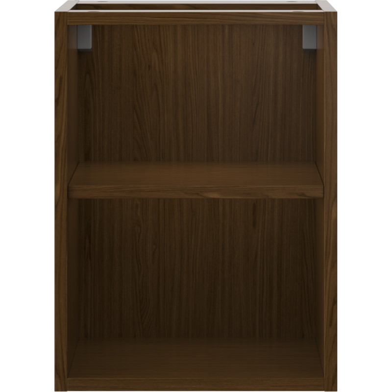 Mexen Box-A szafka otwarta z półką 35 cm, orzech - 91AX2-0350-470-0-86