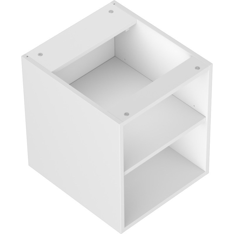 Mexen Box-A szafka otwarta z półką 40 cm, biała mat - 91AX2-0400-470-0-01