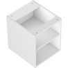Mexen Box-A szafka otwarta z półką 40 cm, biała mat - 91AX2-0400-470-0-01