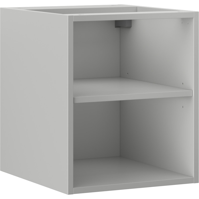 Mexen Box-A szafka otwarta z półką 40 cm, szara mat - 91AX2-0400-470-0-62