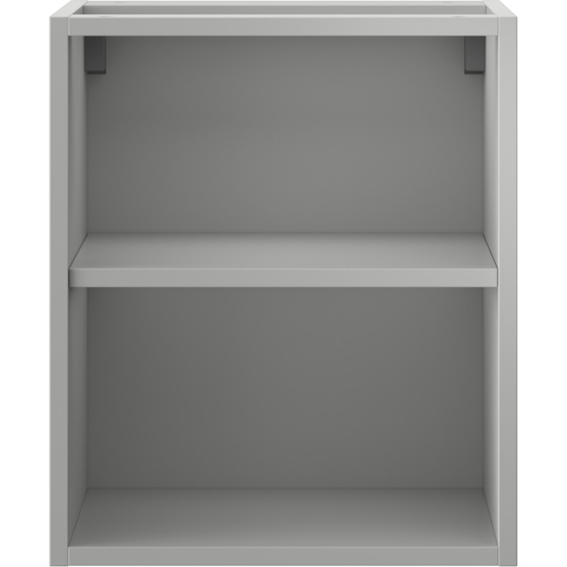 Mexen Box-A szafka otwarta z półką 40 cm, szara mat - 91AX2-0400-470-0-62