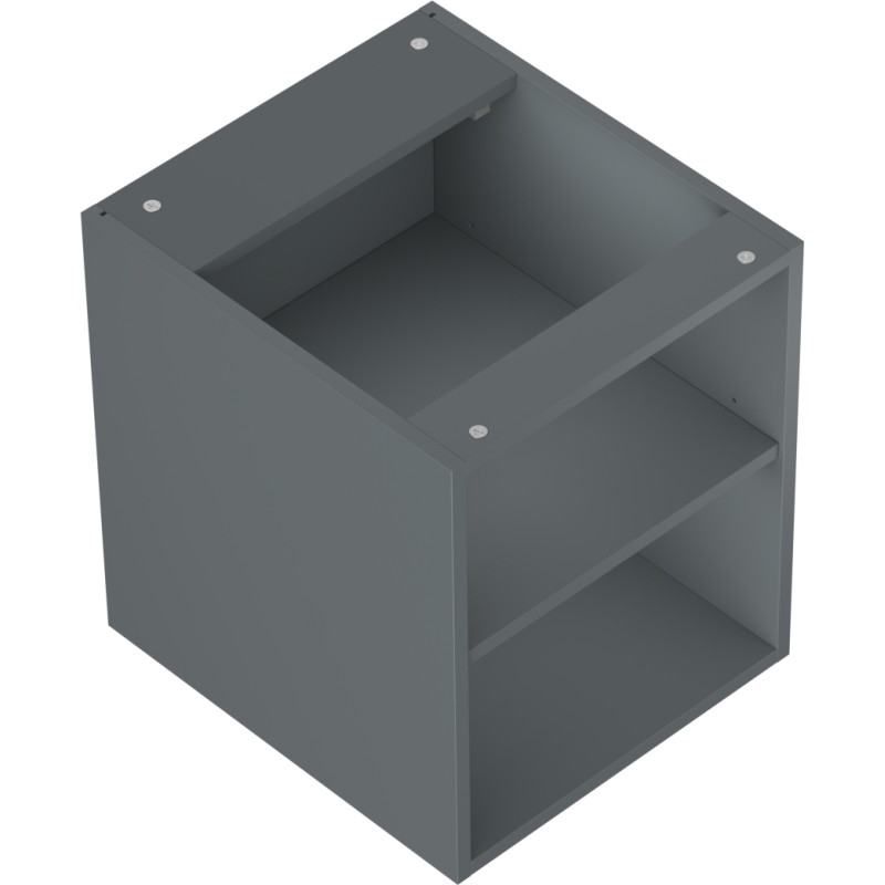 Mexen Box-A szafka otwarta z półką 40 cm, grafit mat - 91AX2-0400-470-0-66