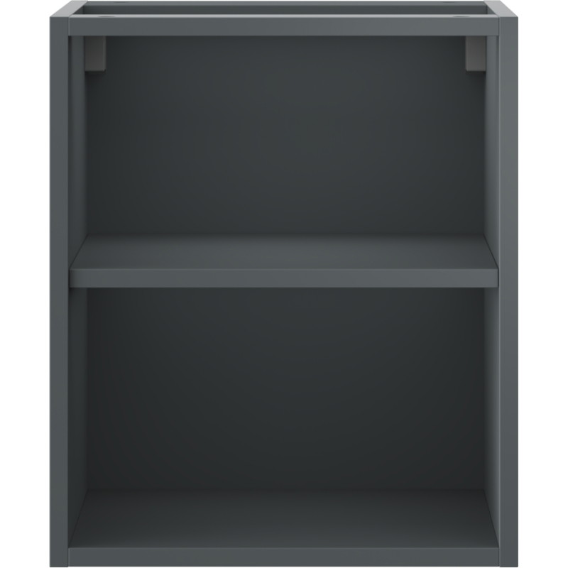 Mexen Box-A szafka otwarta z półką 40 cm, grafit mat - 91AX2-0400-470-0-66