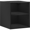 Mexen Box-A szafka otwarta z półką 40 cm, czarna mat - 91AX2-0400-470-0-71