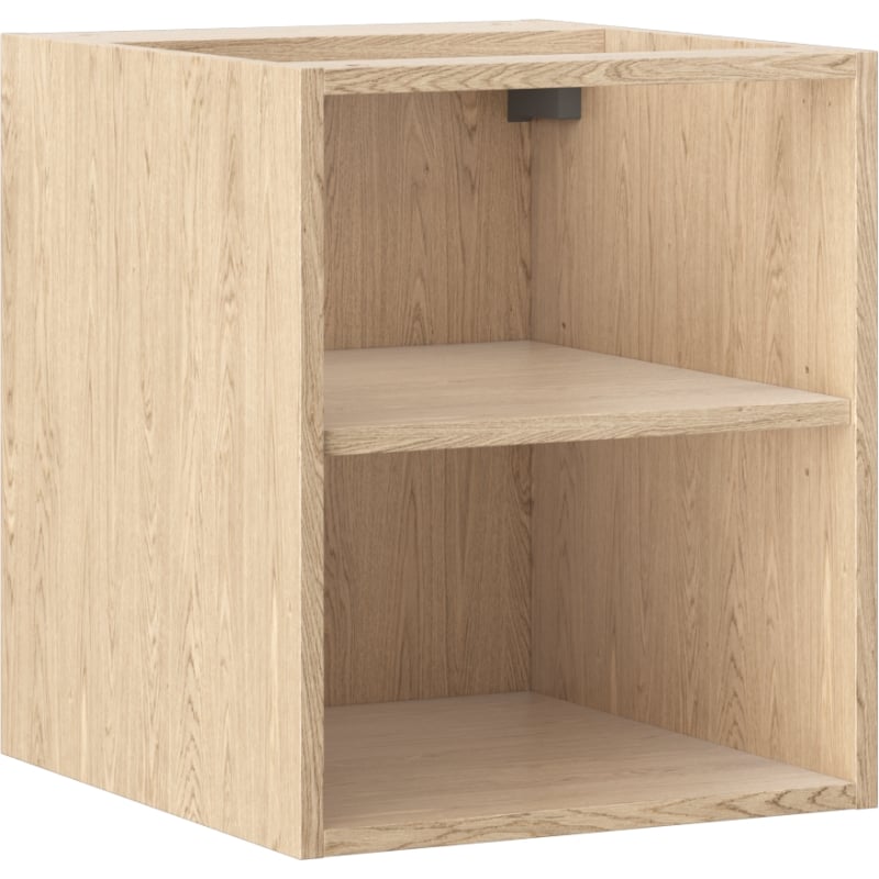 Mexen Box-A szafka otwarta z półką 40 cm, dąb - 91AX2-0400-470-0-81