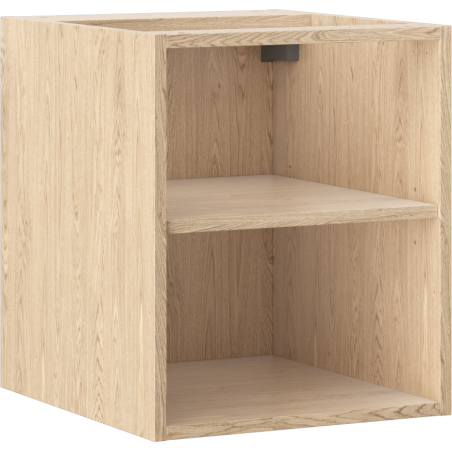 Mexen Box-A szafka otwarta z półką 40 cm, dąb - 91AX2-0400-470-0-81