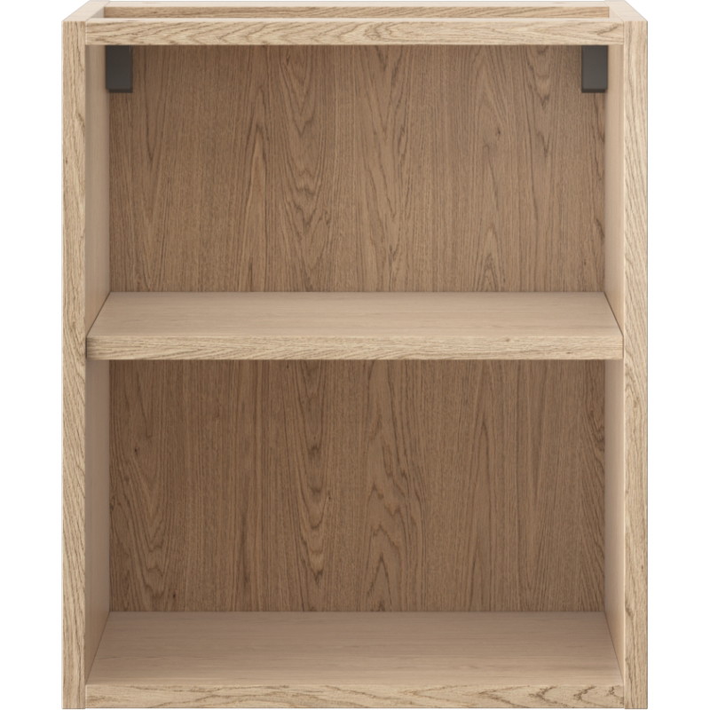 Mexen Box-A szafka otwarta z półką 40 cm, dąb - 91AX2-0400-470-0-81