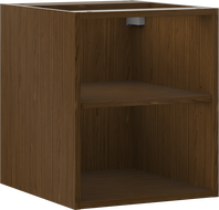 Mexen Box-A szafka otwarta z półką 40 cm, orzech - 91AX2-0400-470-0-86