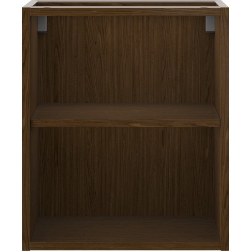 Mexen Box-A szafka otwarta z półką 40 cm, orzech - 91AX2-0400-470-0-86