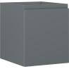 Mexen Orio szafka łazienkowa podumywalkowa 40 cm, 1 szuflada, grafit mat - 91A10-04047-1-BF66