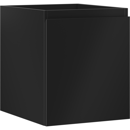 Mexen Orio szafka łazienkowa podumywalkowa 40 cm, 1 szuflada, czarna mat - 91A10-04047-1-BF71