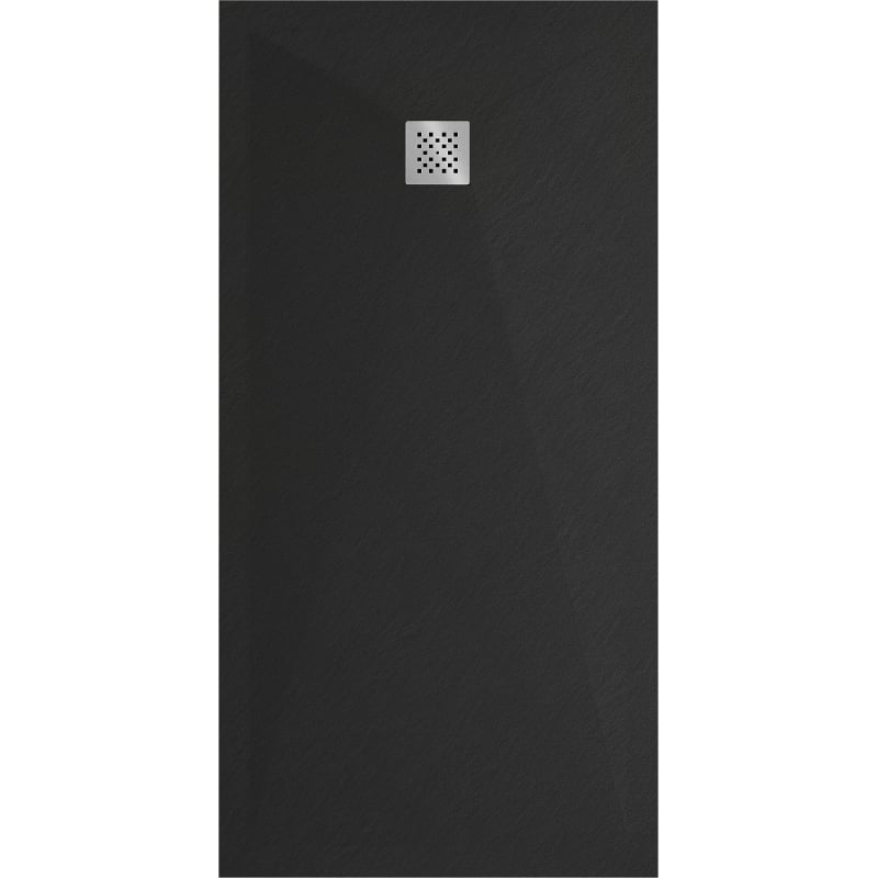 Mexen Stone+ brodzik kompozytowy prostokątny 160 x 90 cm, czarny - 44709016