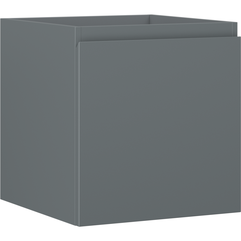 Mexen Orio szafka łazienkowa podumywalkowa 45 cm, 1 szuflada, grafit mat - 91A10-04547-1-BF66