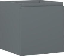 Mexen Orio szafka łazienkowa podumywalkowa 45 cm, 1 szuflada, grafit mat - 91A10-04547-1-BF66