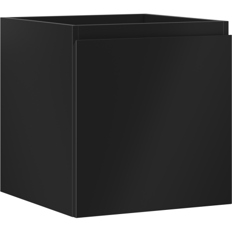 Mexen Orio szafka łazienkowa podumywalkowa 45 cm, 1 szuflada, czarna mat - 91A10-04547-1-BF71