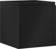 Mexen Orio szafka łazienkowa podumywalkowa 45 cm, 1 szuflada, czarna mat - 91A10-04547-1-BF71