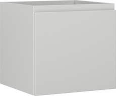 Mexen Orio szafka łazienkowa podumywalkowa 50 cm, 1 szuflada, szara mat - 91A10-05047-1-BF62