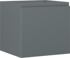 Mexen Orio szafka łazienkowa podumywalkowa 50 cm, 1 szuflada, grafit mat - 91A10-05047-1-BF66