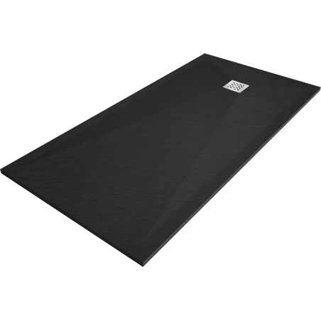 Mexen Stone+ brodzik kompozytowy prostokątny 180 x 90 cm, czarny - 44709018