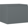 Mexen Orio szafka łazienkowa podumywalkowa 60 cm, 1 szuflada, grafit mat - 91A10-06047-1-BF66