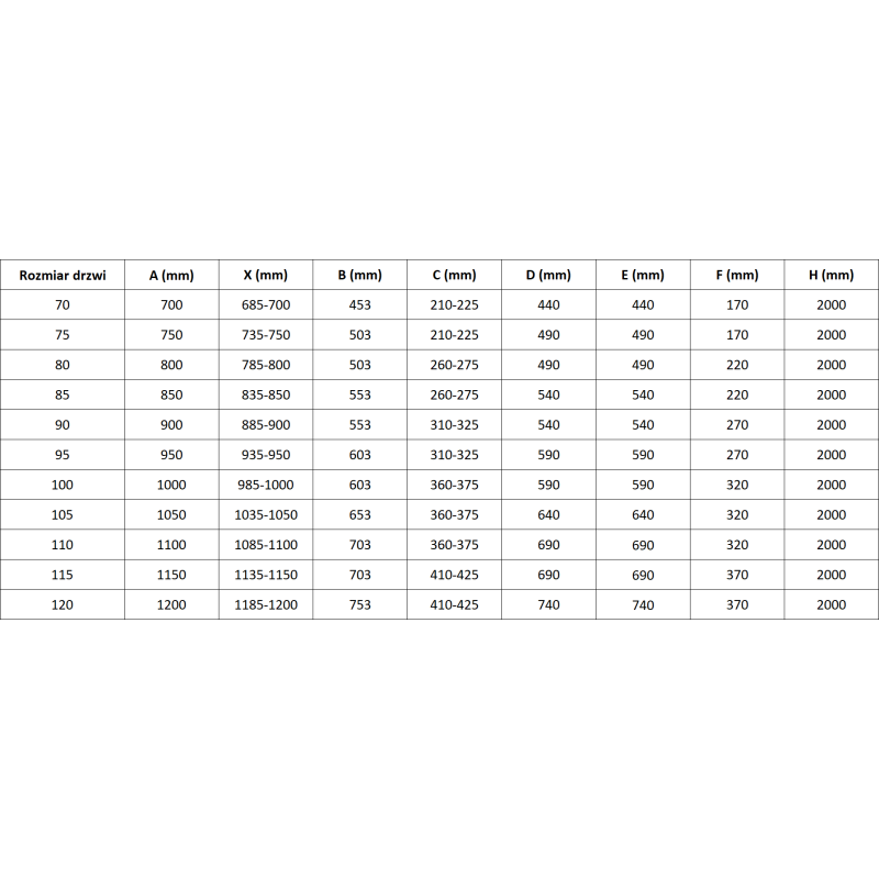 Mexen Mist drzwi prysznicowe uchylne 80 cm, transparent, złote szczotkowane - 8A4-080-000-55-00