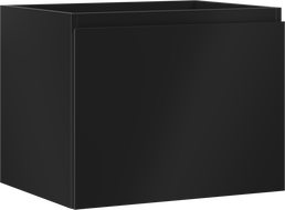Mexen Orio szafka łazienkowa podumywalkowa 60 cm, 1 szuflada, czarna mat - 91A10-06047-1-BF71