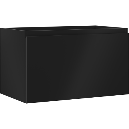 Mexen Orio szafka łazienkowa podumywalkowa 80 cm, 1 szuflada, czarna mat - 91A10-08047-1-BF71