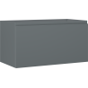 Mexen Orio szafka łazienkowa podumywalkowa 90 cm, 1 szuflada, grafit mat - 91A10-09047-1-BF66