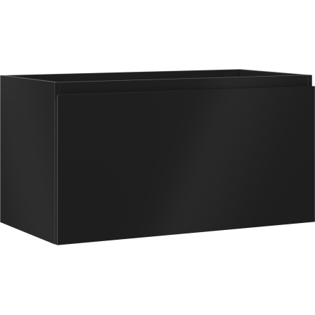 Mexen Orio szafka łazienkowa podumywalkowa 90 cm, 1 szuflada, czarna mat - 91A10-09047-1-BF71