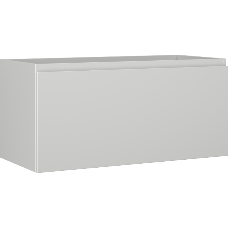 Mexen Orio szafka łazienkowa podumywalkowa 100 cm, 1 szuflada, szara mat - 91A10-10047-1-BF62