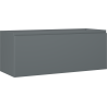 Mexen Orio szafka łazienkowa podumywalkowa 120 cm, 1 szuflada, grafit mat - 91A10-12047-1-BF66