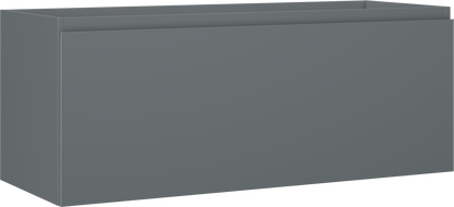 Mexen Orio szafka łazienkowa podumywalkowa 120 cm, 1 szuflada, grafit mat - 91A10-12047-1-BF66