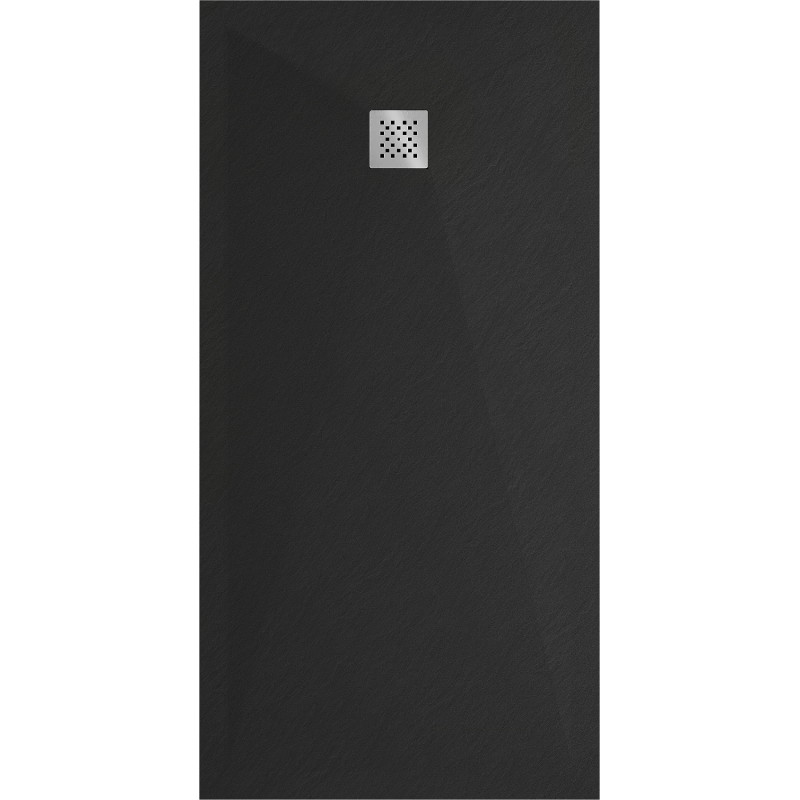 Mexen Stone+ brodzik kompozytowy prostokątny 180 x 100 cm, czarny - 44701018
