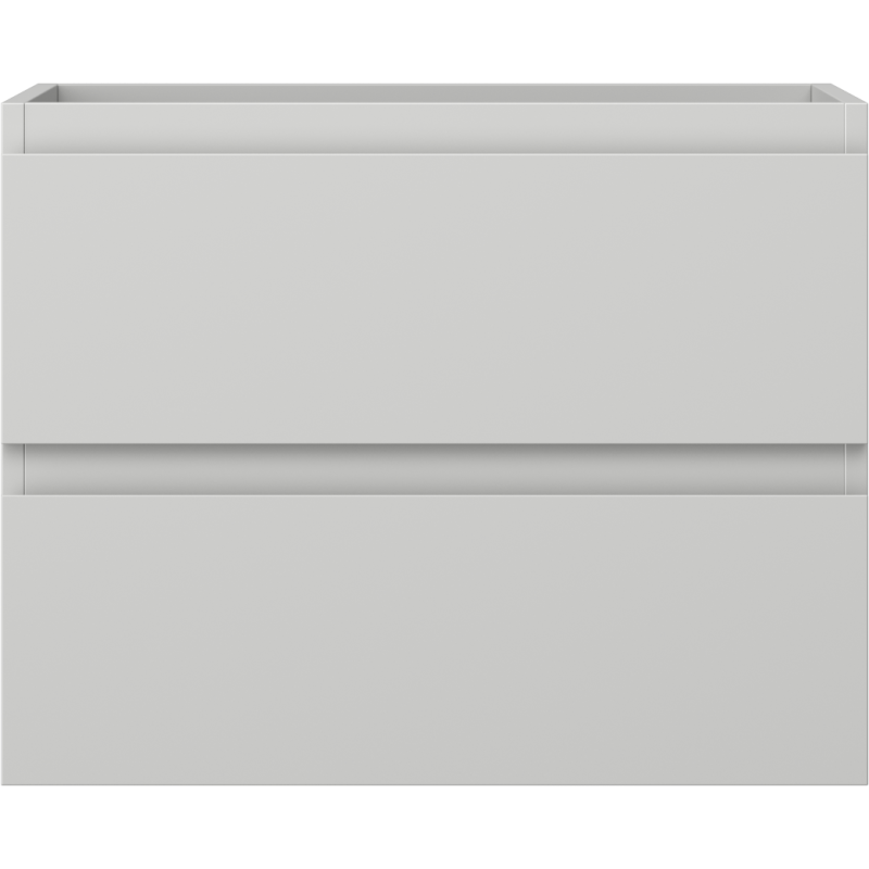 Mexen Orio szafka łazienkowa podumywalkowa 60 cm, 2 szuflady, szara mat - 91A10-06047-2-BFF62