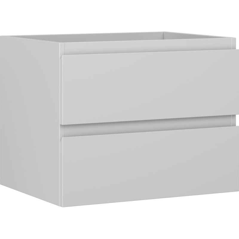 Mexen Orio szafka łazienkowa podumywalkowa 60 cm, 2 szuflady, szara mat - 91A10-06047-2-BFF62