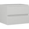 Mexen Orio szafka łazienkowa podumywalkowa 60 cm, 2 szuflady, szara mat - 91A10-06047-2-BFF62