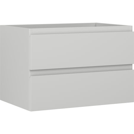 Mexen Orio szafka łazienkowa podumywalkowa 70 cm, 2 szuflady, szara mat  - 91A10-07047-2-BFF62