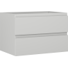 Mexen Orio szafka łazienkowa podumywalkowa 70 cm, 2 szuflady, szara mat  - 91A10-07047-2-BFF62