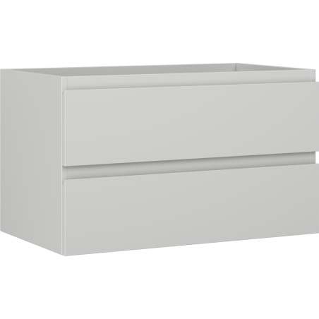 Mexen Orio szafka łazienkowa podumywalkowa 80 cm, 2 szuflady, szara mat - 91A10-08047-2-BFF62