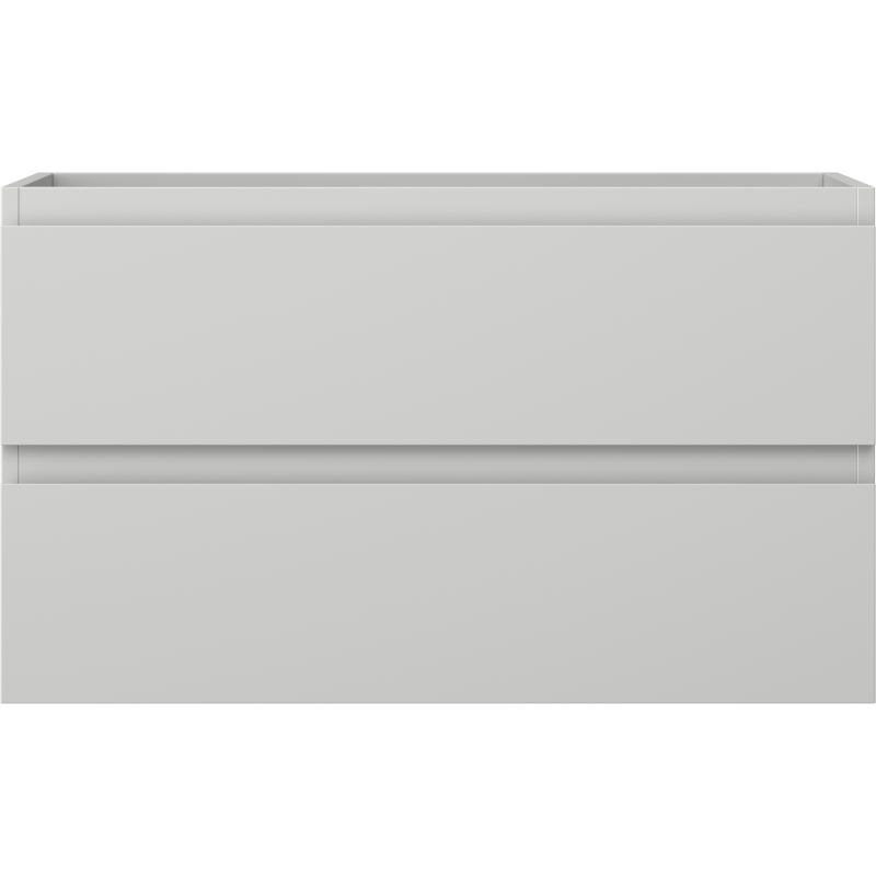 Mexen Orio szafka łazienkowa podumywalkowa 80 cm, 2 szuflady, szara mat - 91A10-08047-2-BFF62