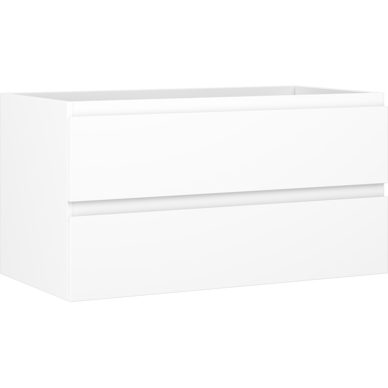 Mexen Orio szafka łazienkowa podumywalkowa 90 cm, 2 szuflady, biała mat - 91A10-09047-2-BFF01