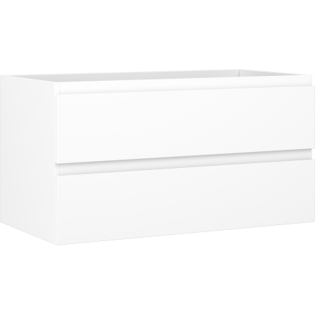 Mexen Orio szafka łazienkowa podumywalkowa 90 cm, 2 szuflady, biała mat - 91A10-09047-2-BFF01