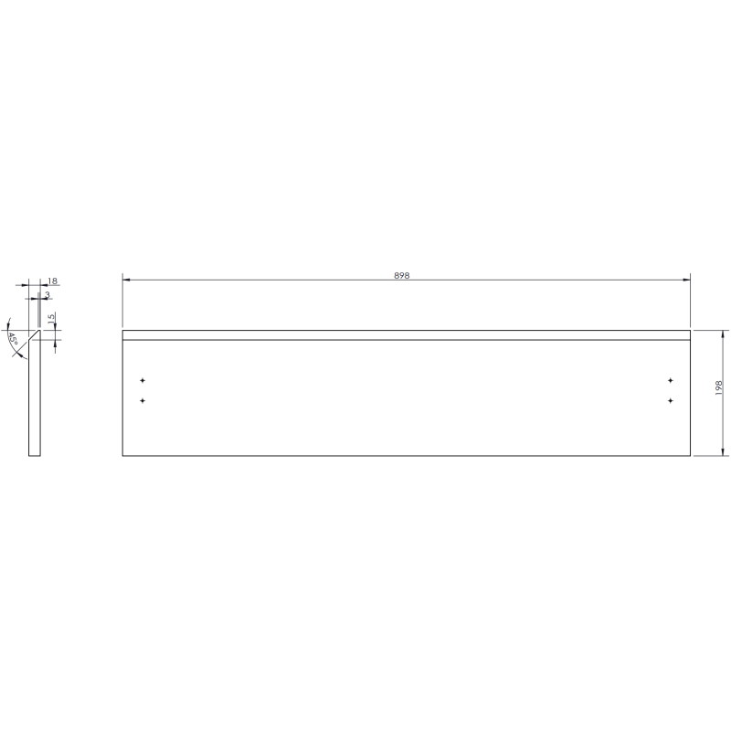 Mexen Orio szafka łazienkowa podumywalkowa 90 cm, 2 szuflady, szara mat - 91A10-09047-2-BFF62
