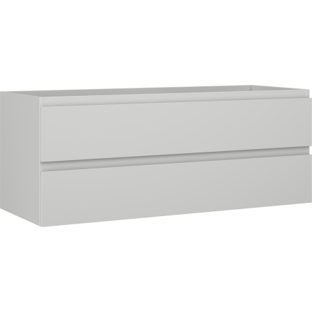 Mexen Orio szafka łazienkowa podumywalkowa 120 cm, 2 szuflady, szara mat - 91A10-12047-2-BFF62