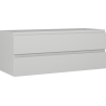 Mexen Orio szafka łazienkowa podumywalkowa 120 cm, 2 szuflady, szara mat - 91A10-12047-2-BFF62