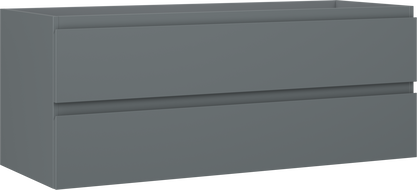 Mexen Orio szafka łazienkowa podumywalkowa 120 cm, 2 szuflady, grafit mat - 91A10-12047-2-BFF66