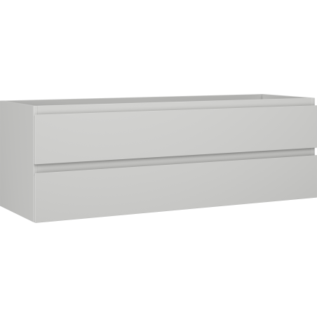 Mexen Orio szafka łazienkowa podumywalkowa 140 cm, 2 szuflady, szara mat - 91A10-14047-2-BFF62